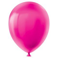 100 ADET FUŞYA PASTEL BALON
