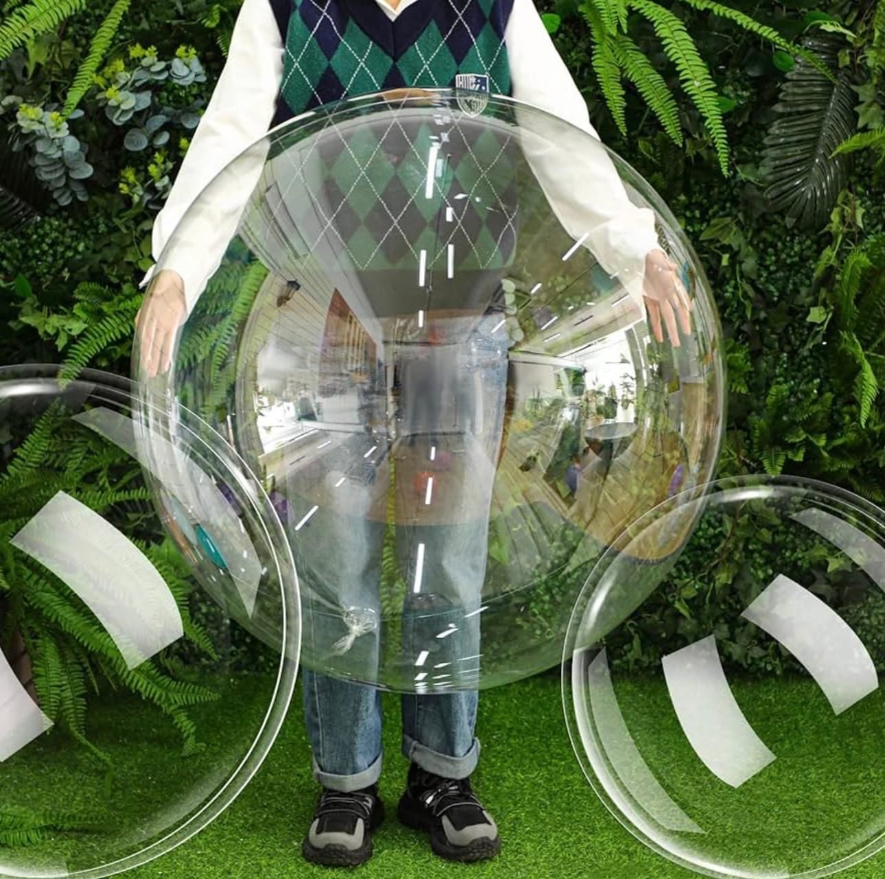 36 inç Şeffaf Bobo Pvc Balon 1 Adet