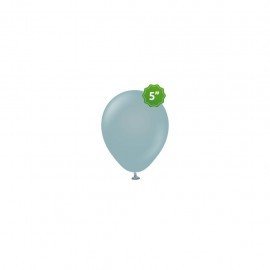 5 inç Mini Fırtına Mavisi Retro Balon 10 Adet