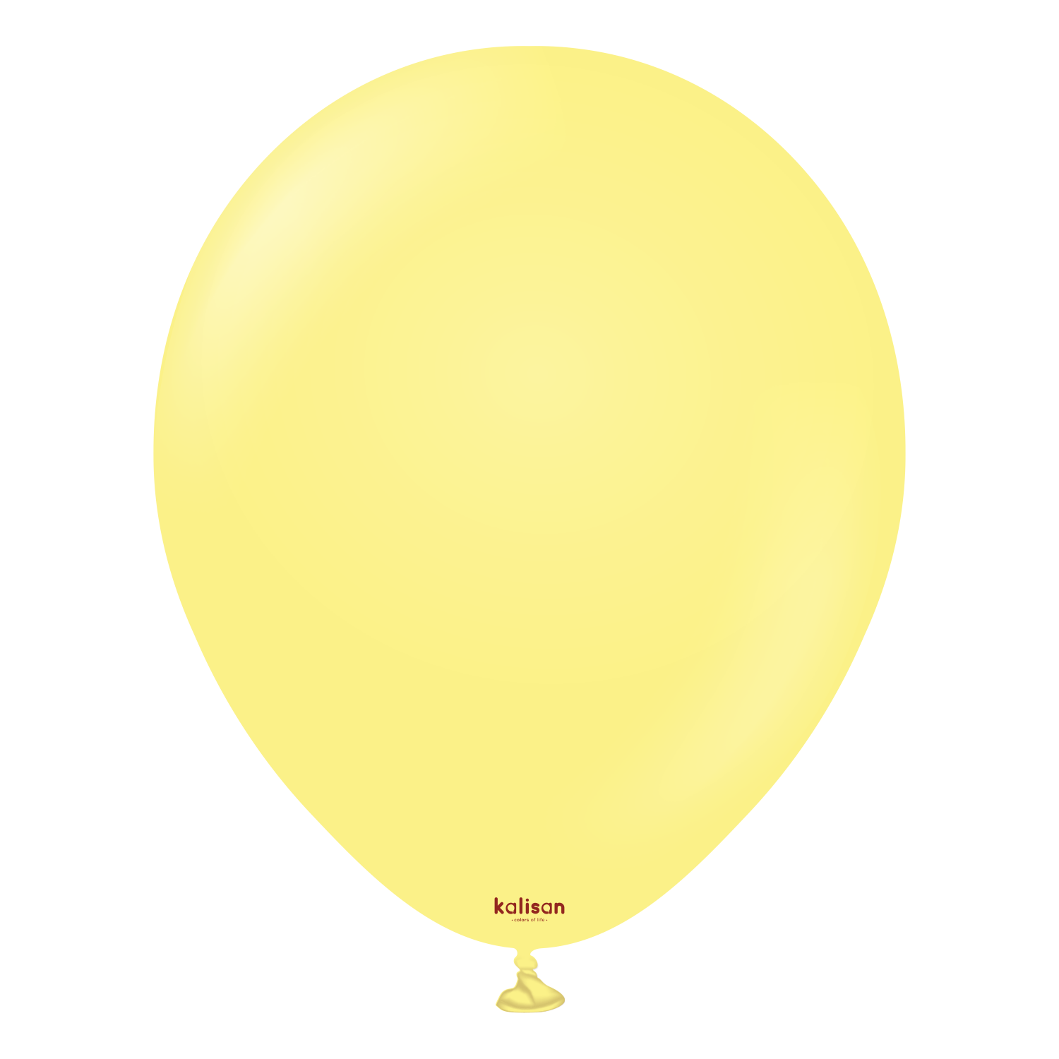 18 inç Büyük Sarı Makaron Balon 1 Adet