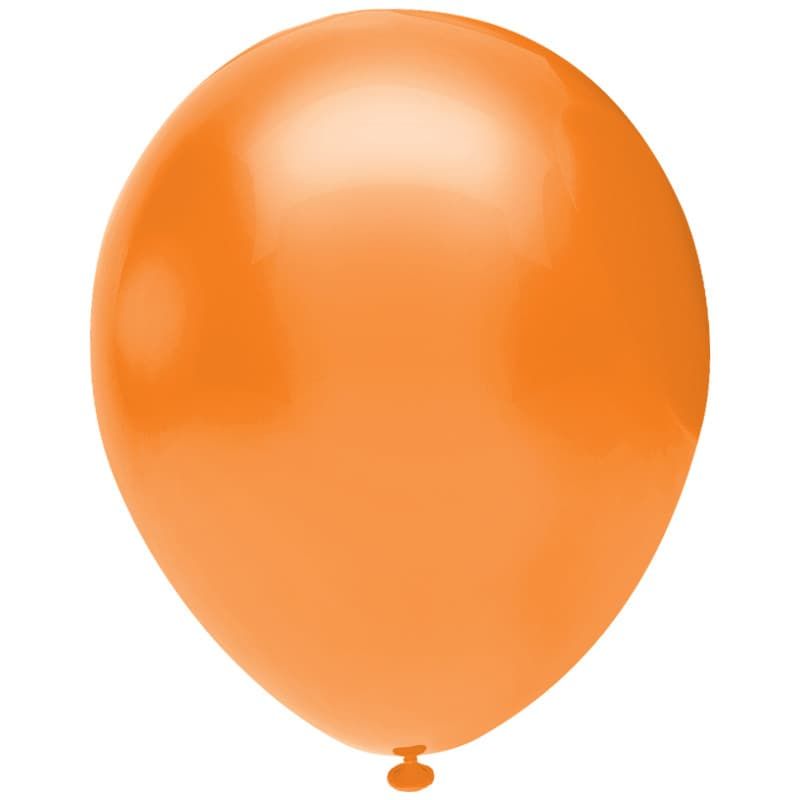 18 inç Büyük Turuncu Balon 1 Adet
