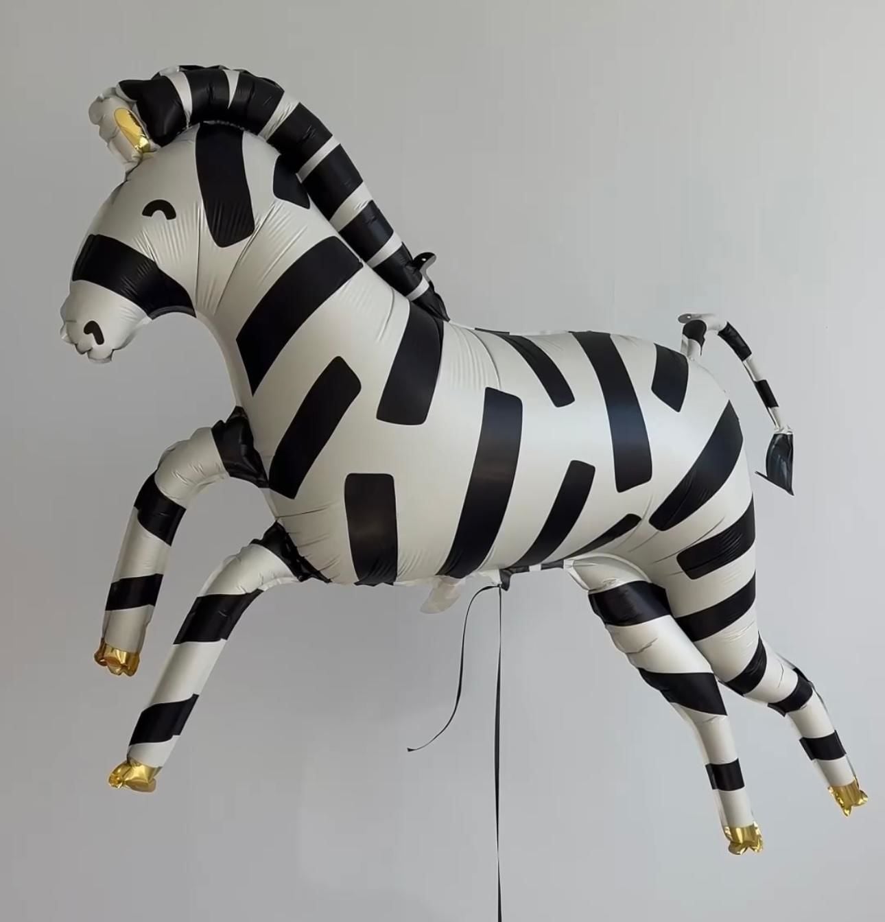 Büyük Zebra Folyo Balon