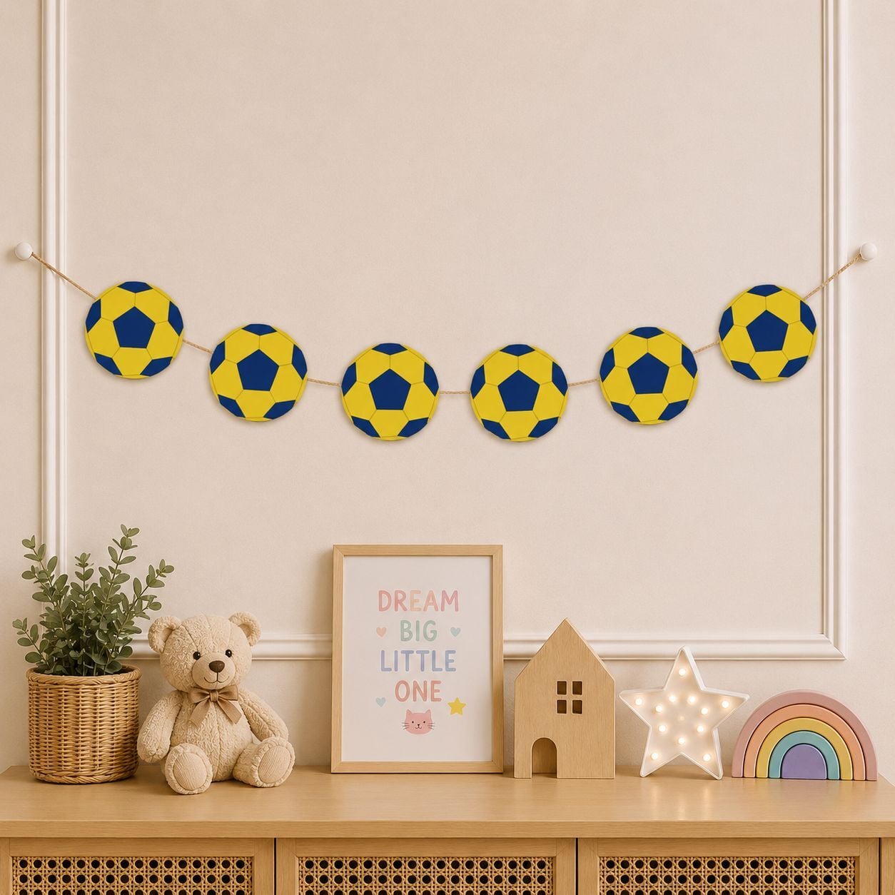 Fenerbahçe Top Teması Dekoratif Banner