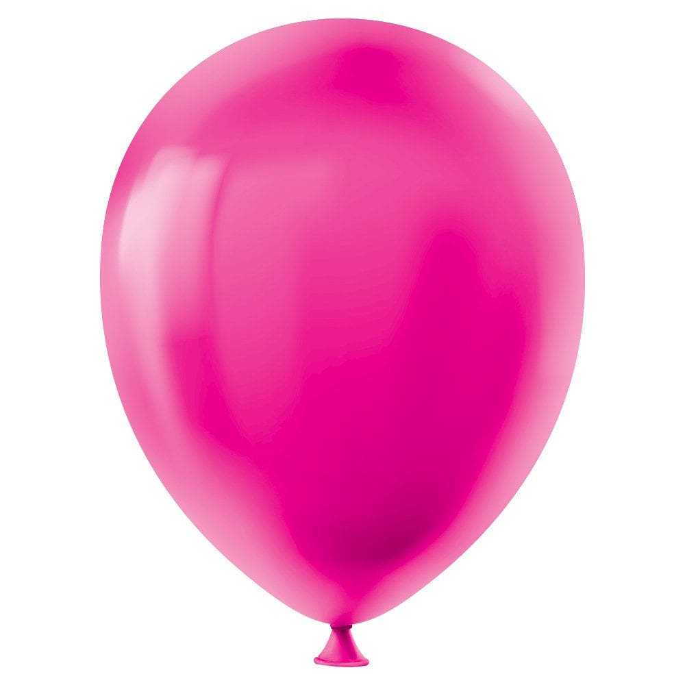 Fuşya Pastel Balon 10 Adet