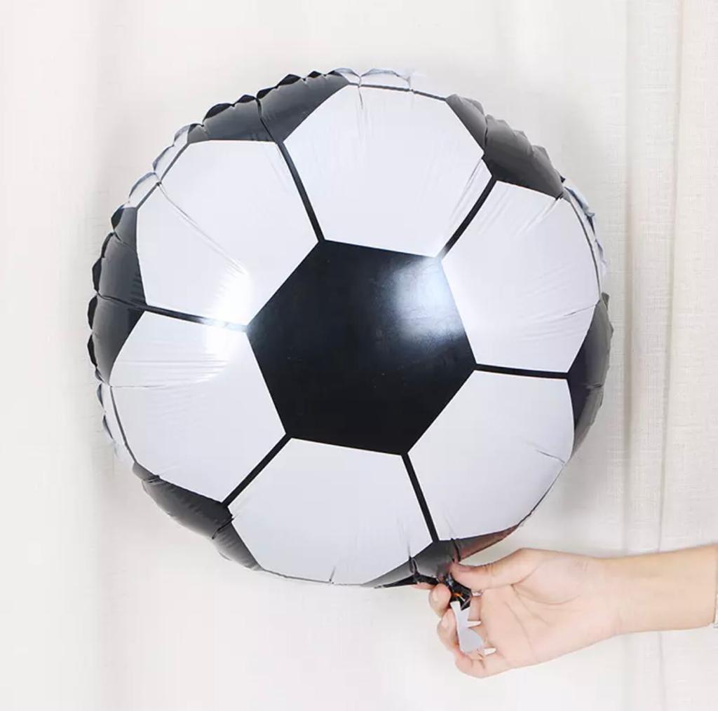 Siyah Beyaz Top Folyo Balon