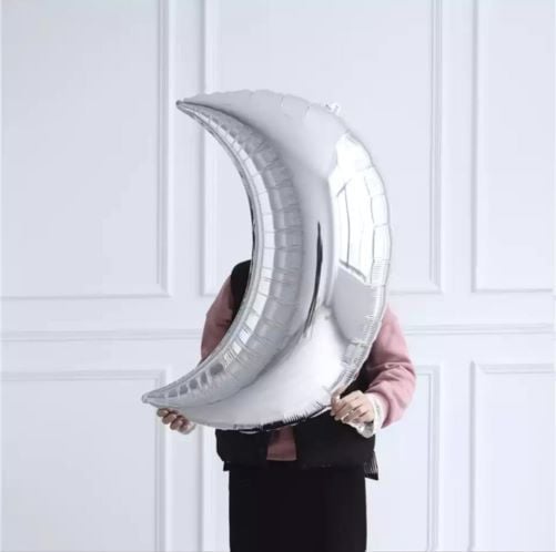 Gümüş Ay Folyo Balon