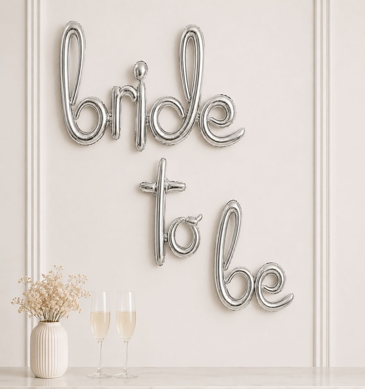 Gümüş İmza Bride To Be Folyo Balon