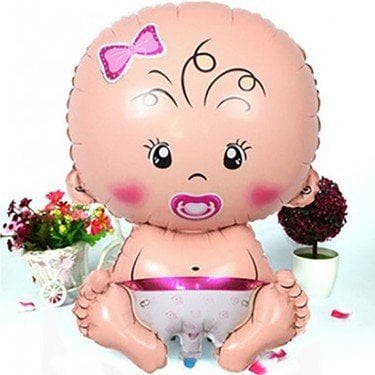 Kız Bebek Folyo Balon