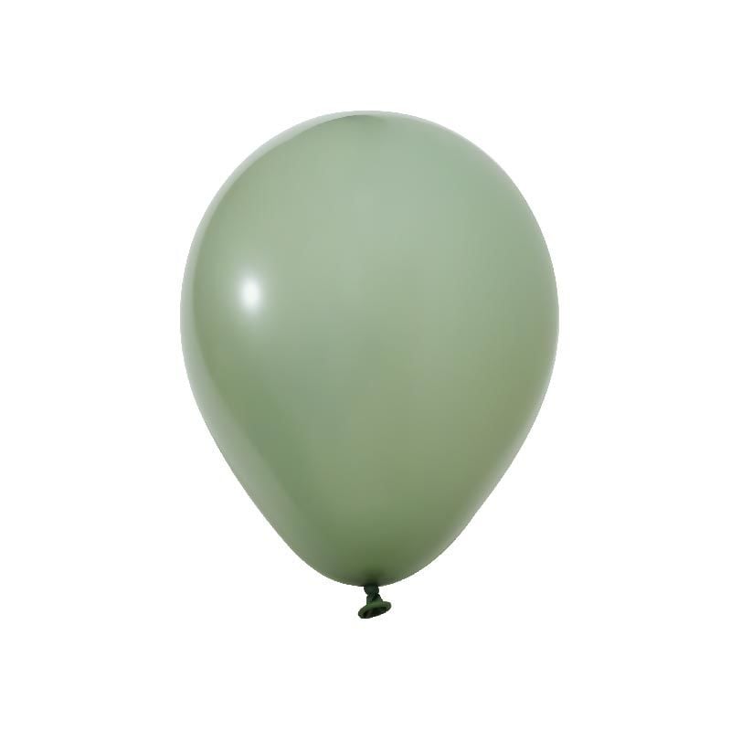 100 ADET KÜF YEŞİL MAKARON BALON