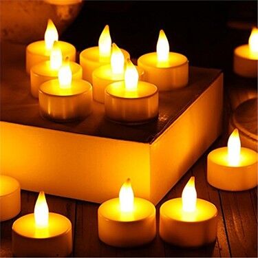 Ledli Gün Işığı Tealight Mum 1 Adet