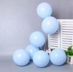 100 ADET MAVİ MAKARON BALON