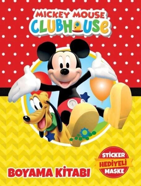Mickey Mouse Boyama Kitabı 1 Adet