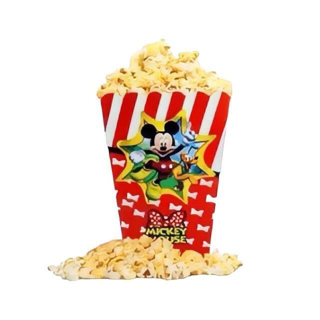 Mickey Mouse Popcorn Mısır Kutusu 8 Adet