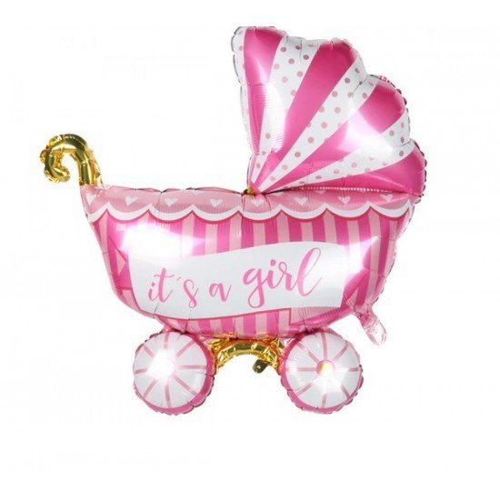 Pembe Puset Folyo Balon