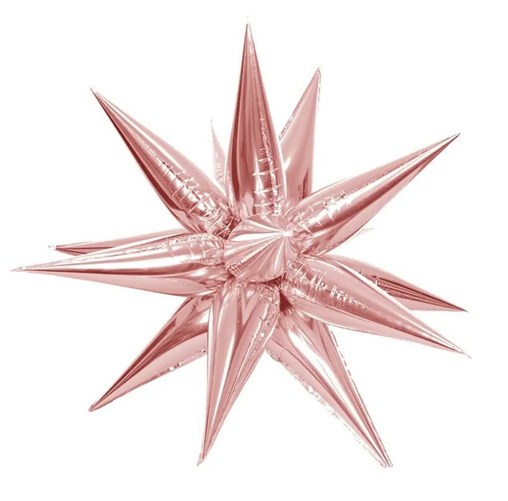 Rosegold Kutup Yıldızı Folyo Balon