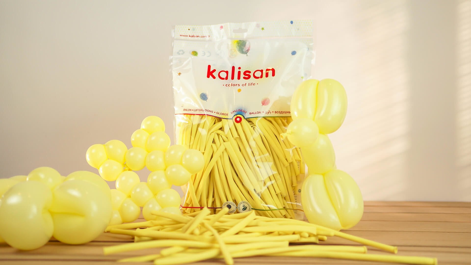 SARI SOSİS BALON5 ADET