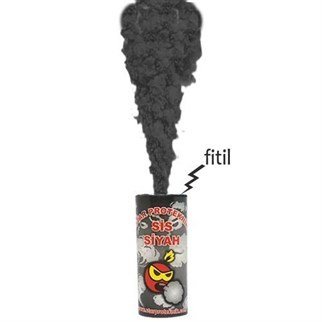 Siyah Sis Bombası 1 Adet