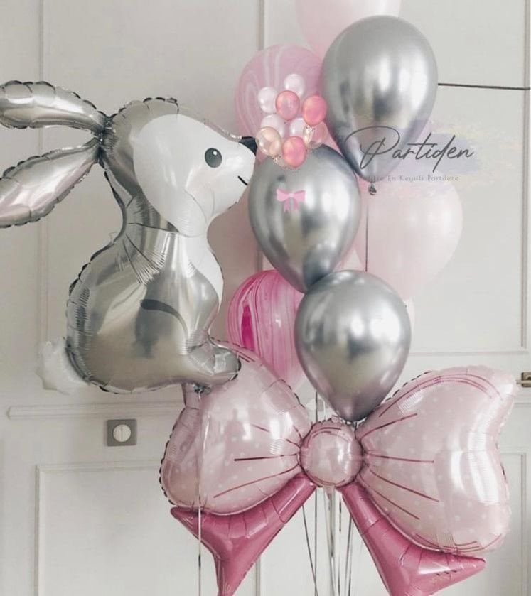 Tavşan Kız Balon Demeti