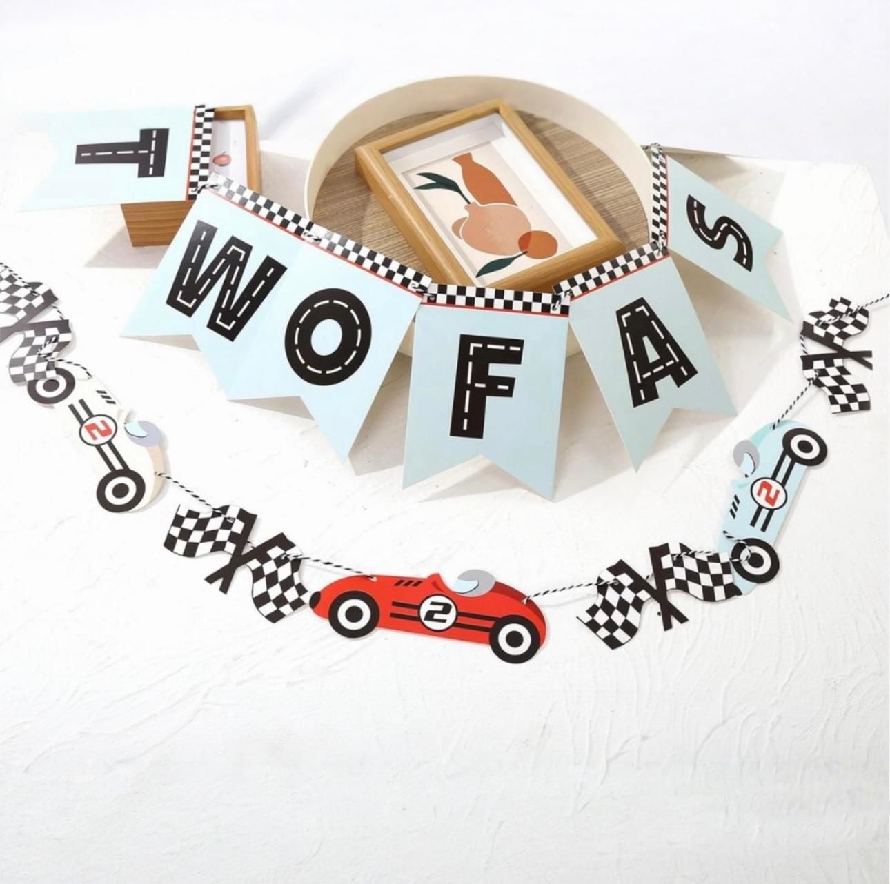 Two Fast Cars Banner Kit